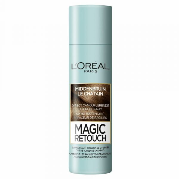 L'Oréal Magic Retouch Uitgroeispray Middenbruin 150 ml