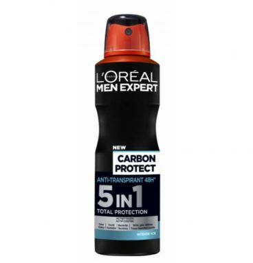 6x L'Oréal Men Expert Deodorant Spray Carbon Protect 150 ml