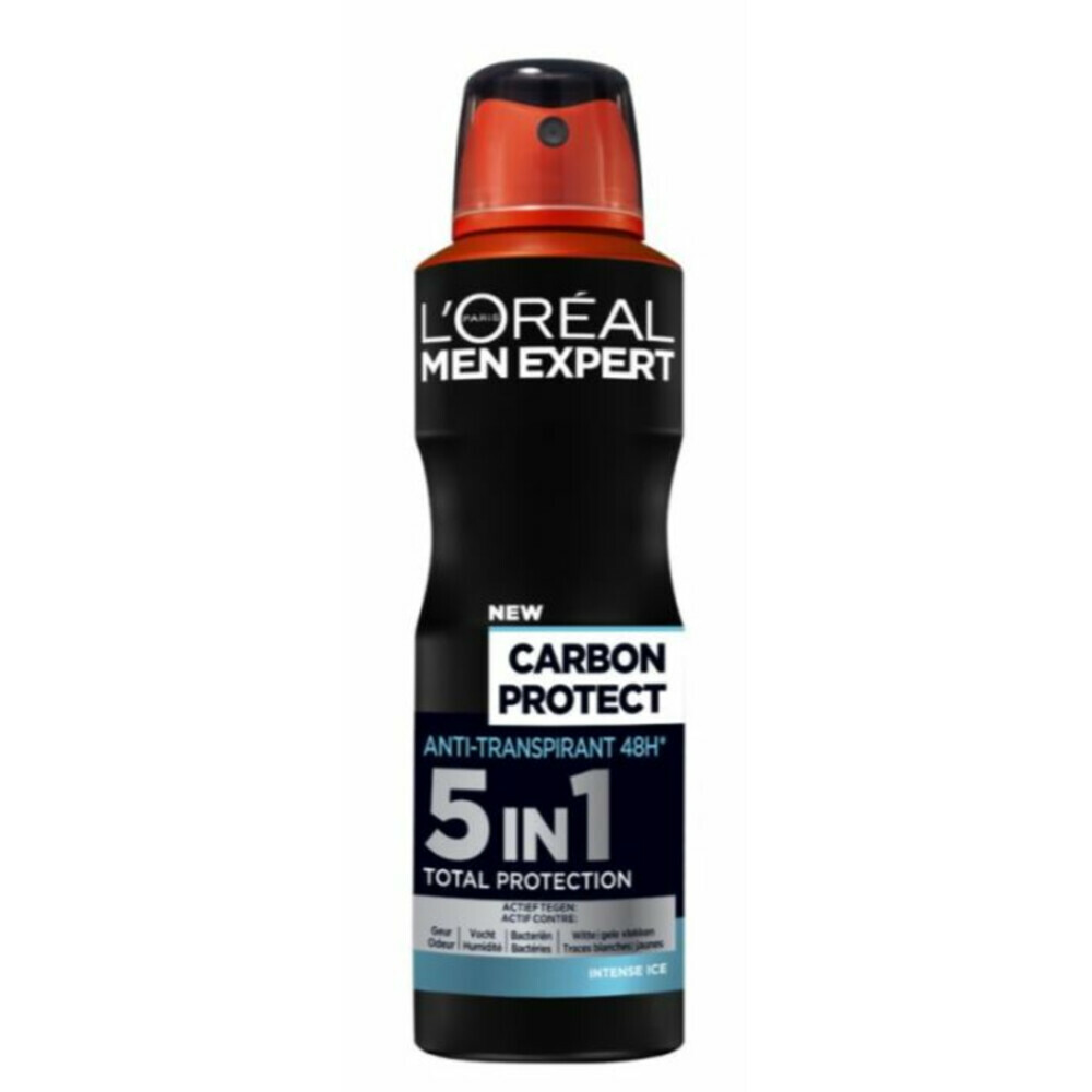 6x L'Oréal Men Expert Deodorant Spray Carbon Protect 150 ml