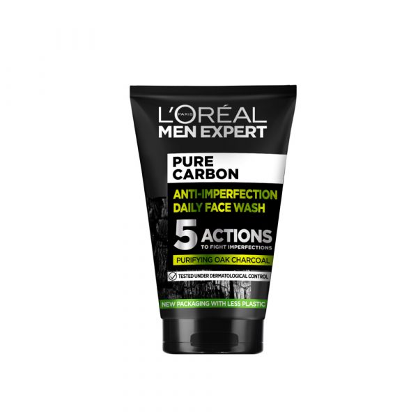 2x L'Oréal Paris Men Expert Pure Carbon Gezichtsreiniger 100 ml