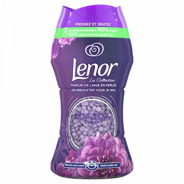 2e halve prijs: Lenor In-Wash Geurbooster Amethist en Bloemen 11 Wasbeurten 154 gr