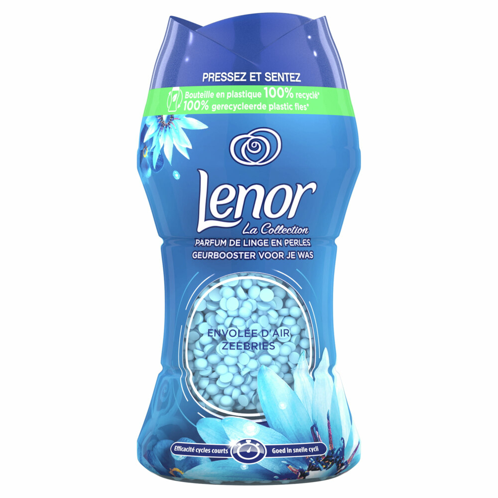 2e halve prijs: Lenor In-Wash Geurbooster Zeebries 11 Wasbeurten 154 gr