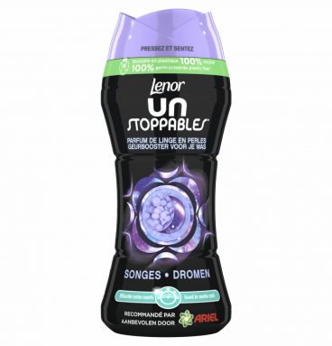 2e halve prijs: Lenor Unstoppables In-Wash Geurbooster Dromen 16 Wasbeurten 224 gr