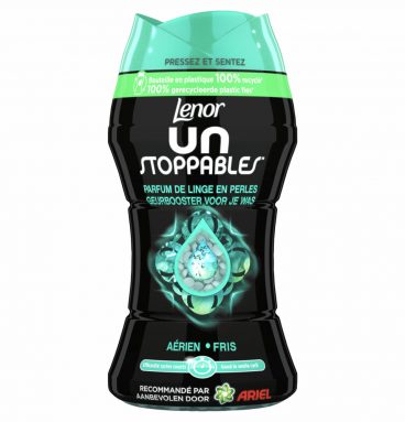 2e halve prijs: Lenor Unstoppables In-Wash Geurbooster Fris 11 Wasbeurten 154 gr