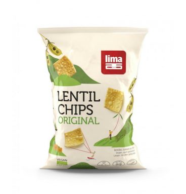 Lima Chips Lentil Linzen Original Bio 90 gr