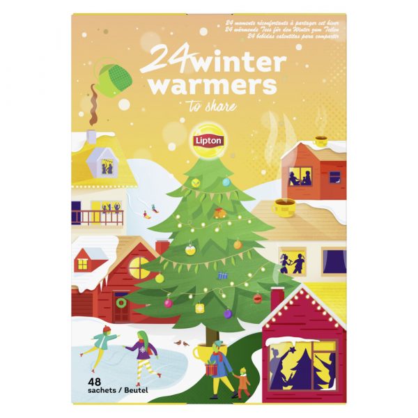 Lipton Thee Adventskalender 48 Theezakjes