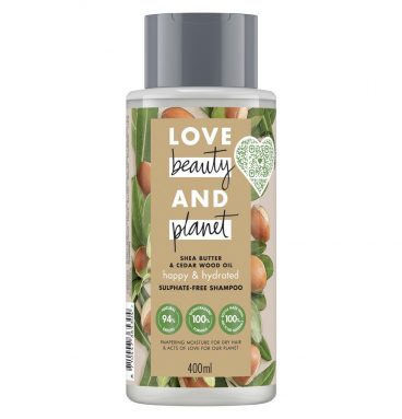 Love Beauty and Planet Shampoo Shea butter en Sandalwood 400 ml