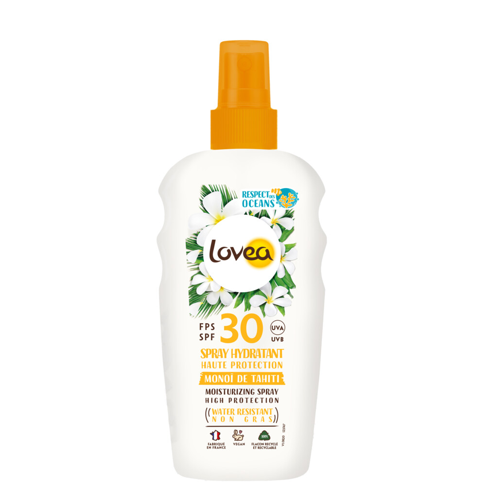 2x Lovea Sun Zonnebrand Spray SPF 30 150 ml