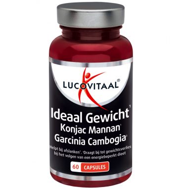 Lucovitaal Ideaal Gewicht Konjacwortel Garcinia Cambogia 60 capsules