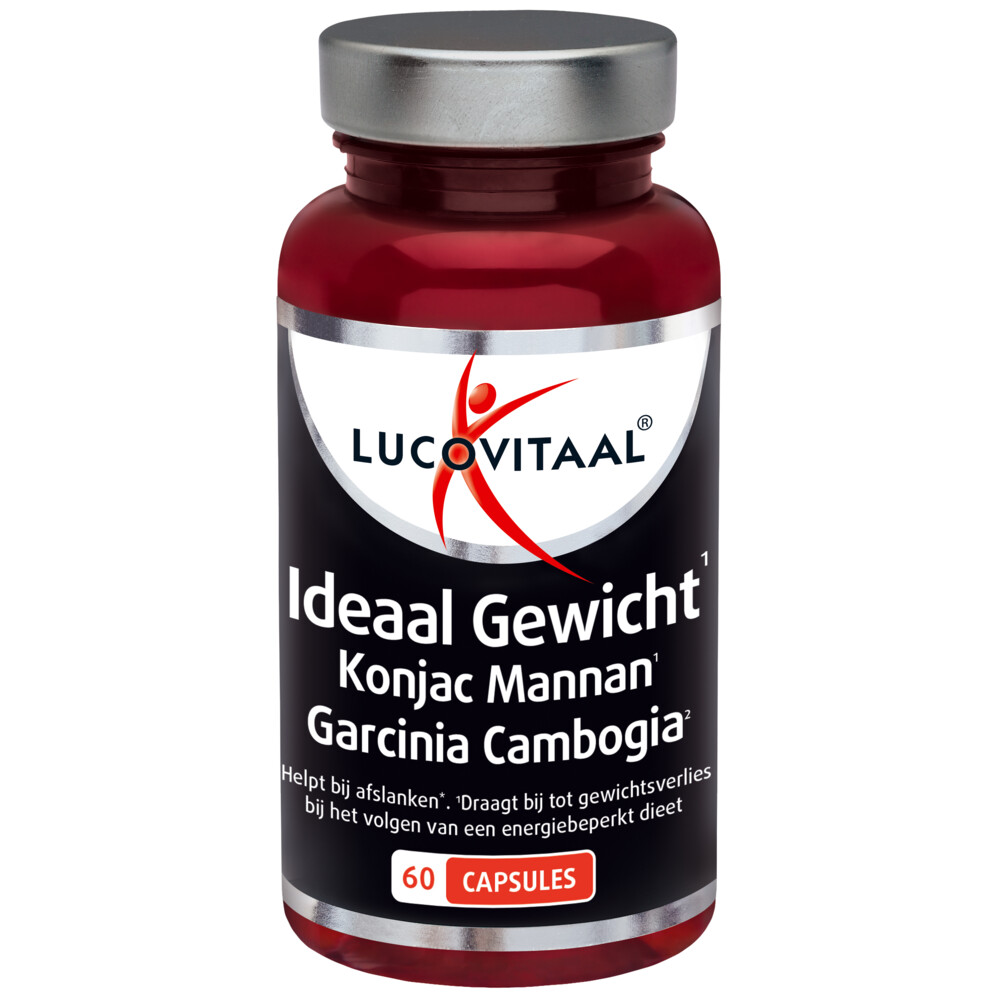 Lucovitaal Ideaal Gewicht Konjacwortel Garcinia Cambogia 60 capsules