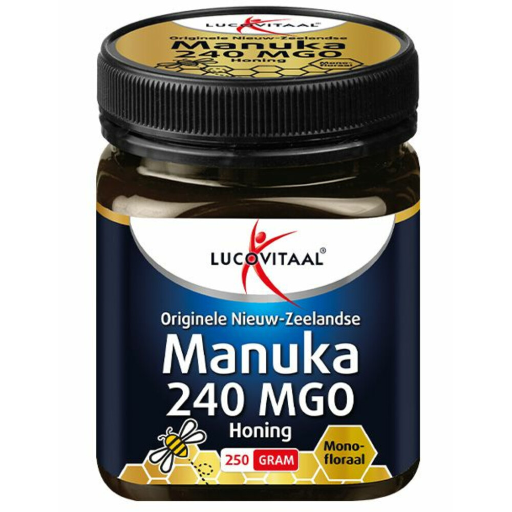 3x Lucovitaal Manuka Honing 240 MGO 250 gr