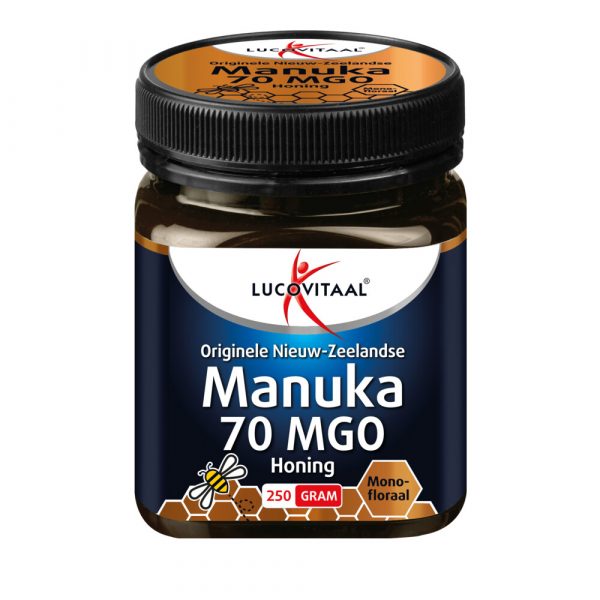 9x Lucovitaal Manuka Honing 70 MGO 250 gr