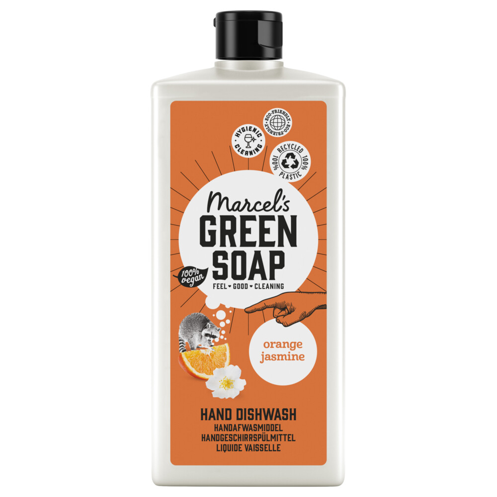 Marcel's Green Soap Afwasmiddel Sinaasappel&Jasmijn 500 ml