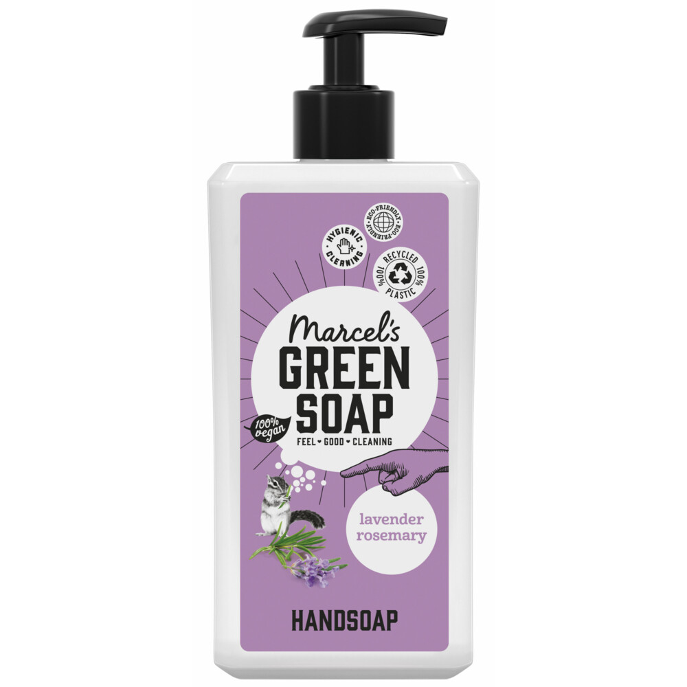 Marcel's Green Soap Handzeep Lavendel&Rozemarijn 500 ml