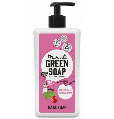 Marcel's Green Soap Handzeep Patchouli&Cranberry 500 ml