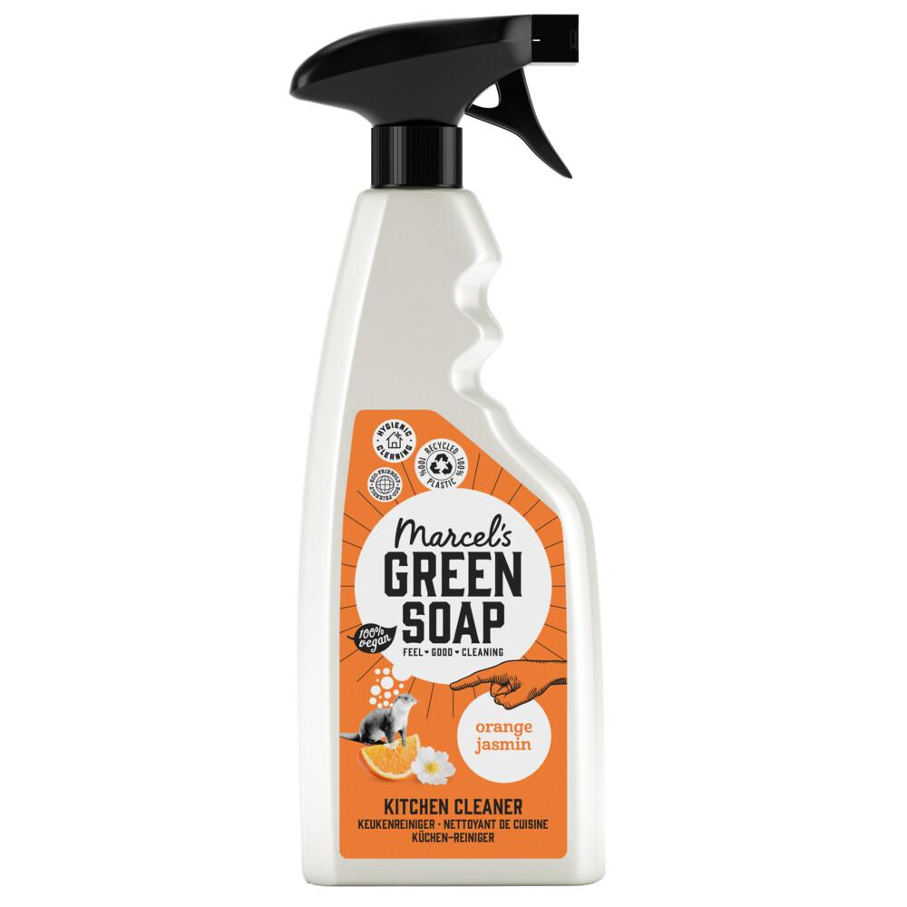 Marcel's Green Soap Keukenreiniger Sinaasappel&Jasmijn 500 ml