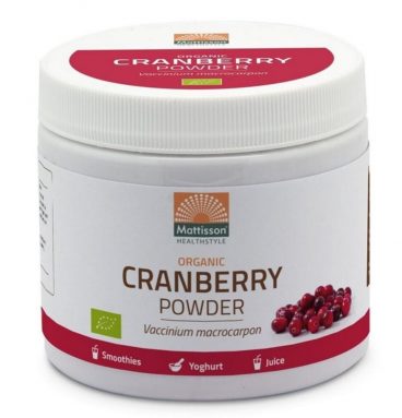 Mattisson Cranberry Poeder 125 gr