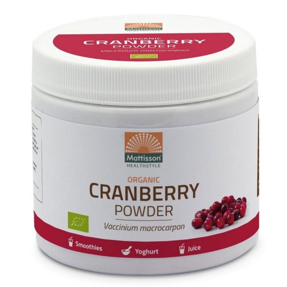 Mattisson Cranberry Poeder 125 gr