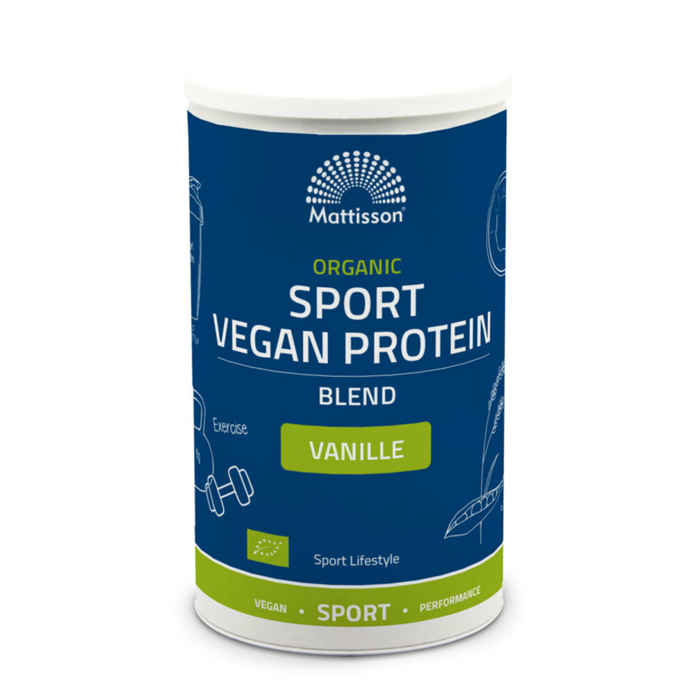 Mattisson Protein Vanille Bio 500 gr