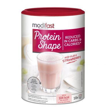 Modifast Protein Shape Milkshake Aardbei 540 gr