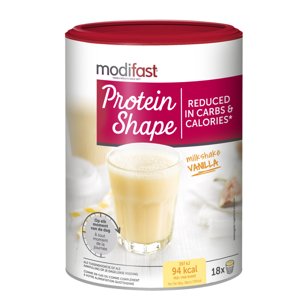 3x Modifast Protein Shape Milkshake Vanille 540 gr