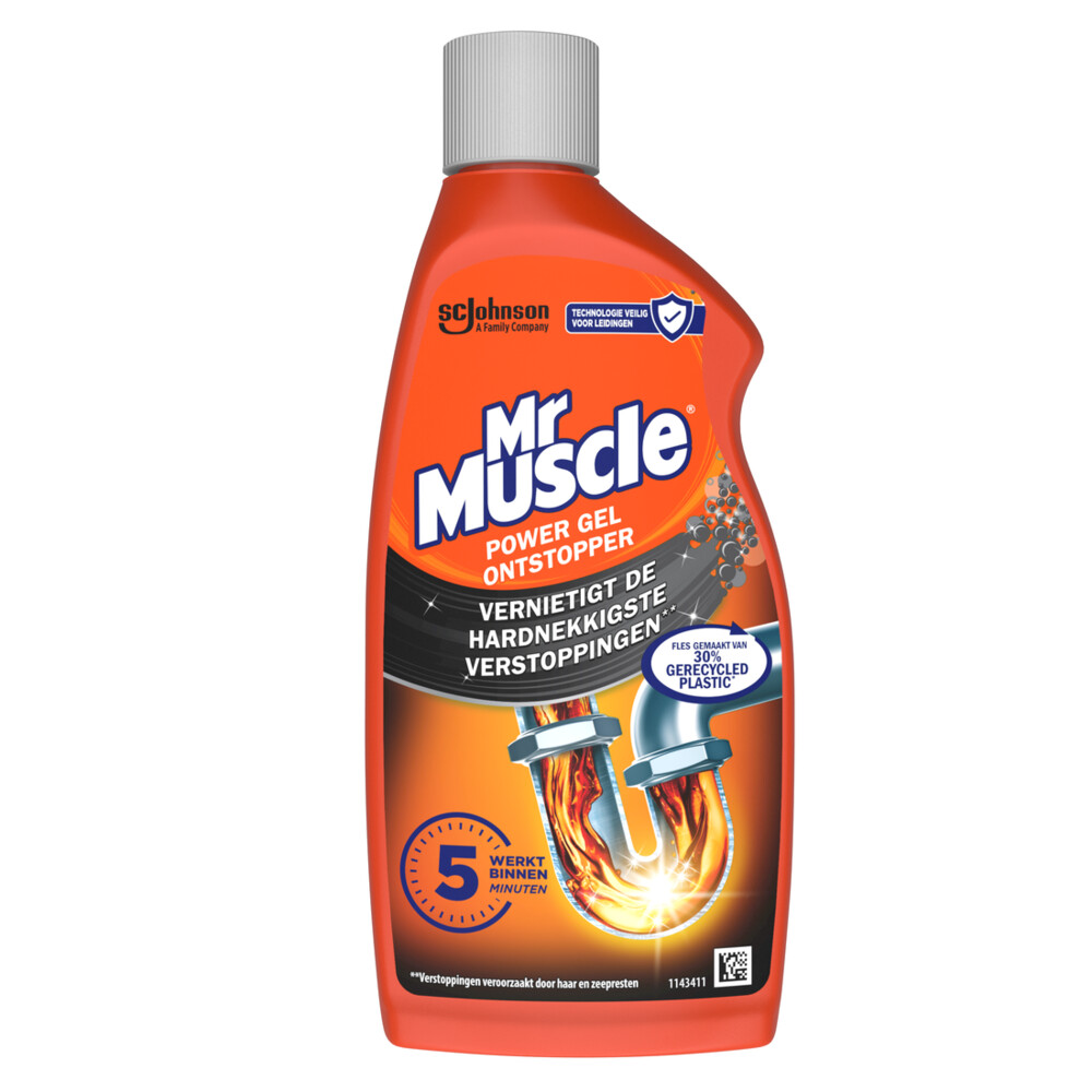 Mr. Muscle Power Gel Ontstopper 500 ml