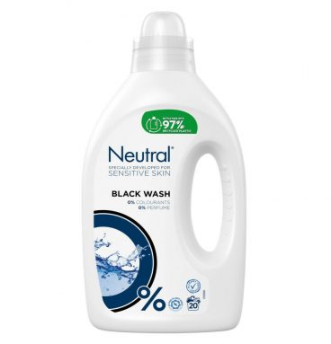 Neutral Vloeibaar Wasmiddel Zwart 1 liter