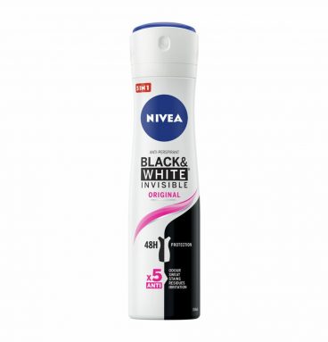 Nivea Deodorant Spray Invisible For Black&White Clear 150 ml