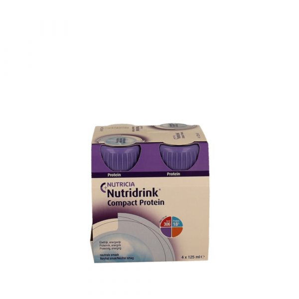 3x Nutridrink Compact Protiene Neutraal 4-Pack 125 ml