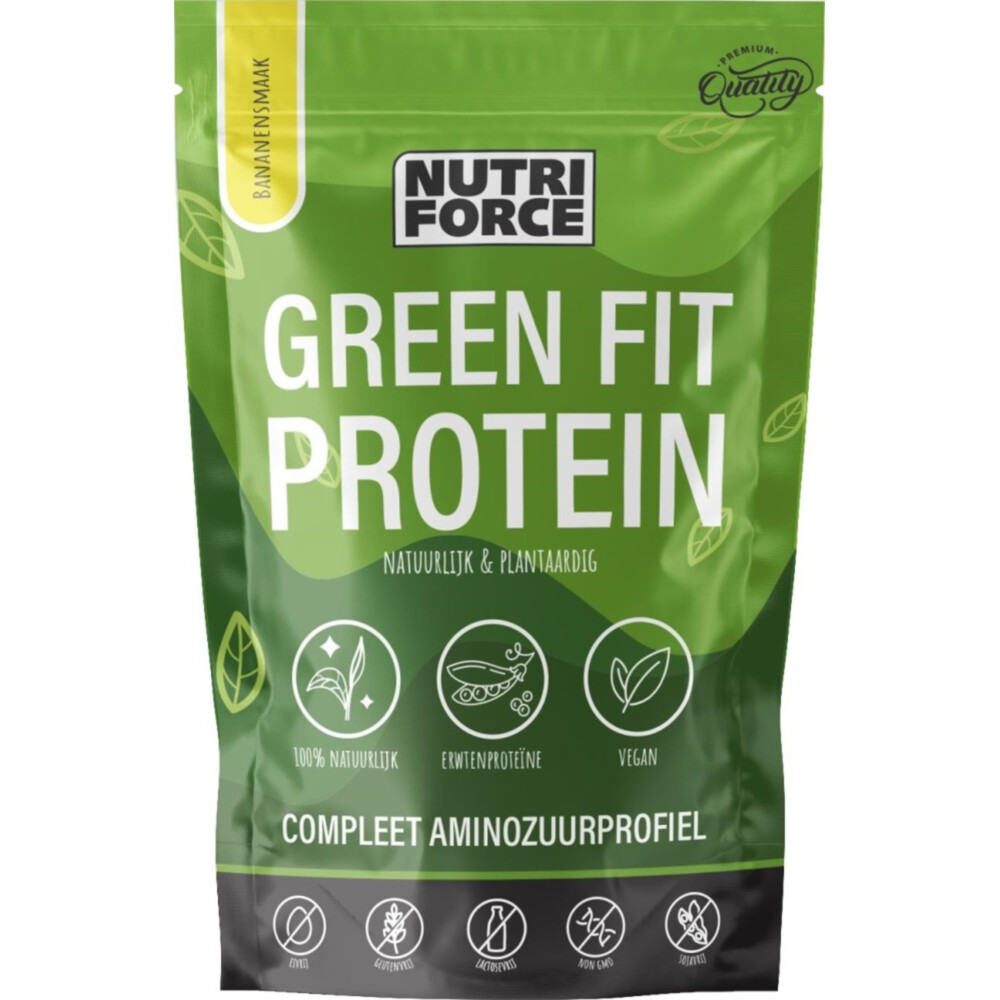 Nutriforce Green Fit Proteïne Banaan 700 gr