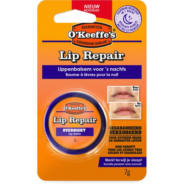 O'Keeffe's Lip repair overnight 7 gr