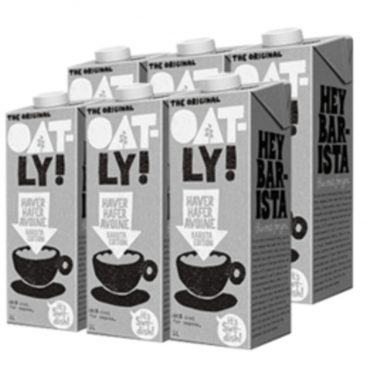 6x Oatly Havermelk Barista Edition 1 liter