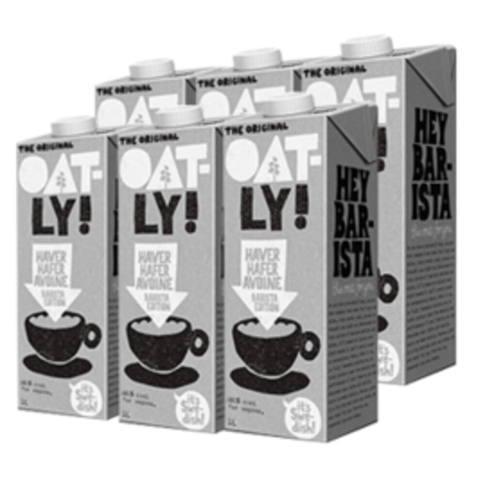 6x Oatly Havermelk Barista Edition 1 liter