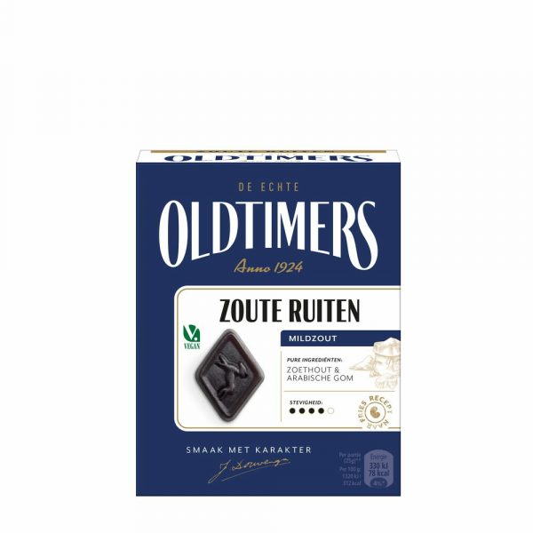 3x Oldtimers Hindelooper Ruitjesdrop 185 gr