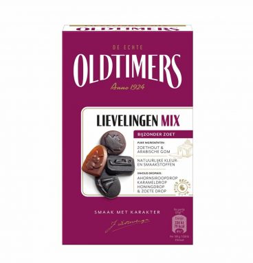 3x Oldtimers Lievelingen Mix 235 gram