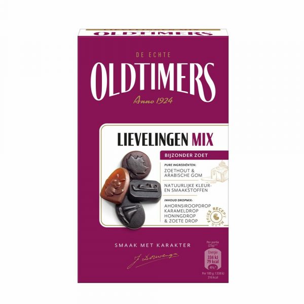 3x Oldtimers Lievelingen Mix 235 gram