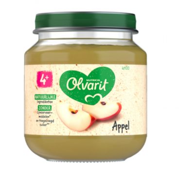 6x Olvarit 1e Fruithapje 4m Appel 125 gr