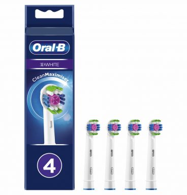 Oral-B Opzetborstels 3D White 4 stuks