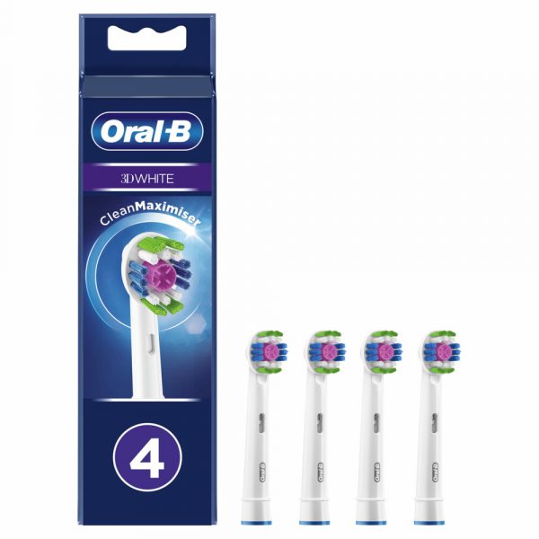 Oral-B Opzetborstels 3D White 4 stuks