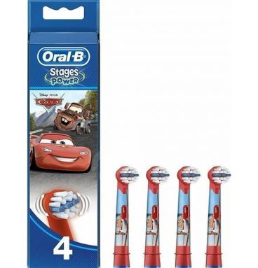 6x Oral-B Opzetborstels Kids Cars 4 stuks