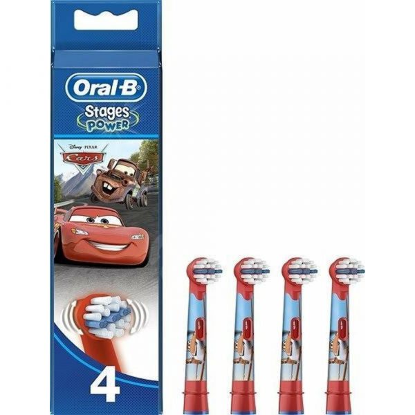 6x Oral-B Opzetborstels Kids Cars 4 stuks