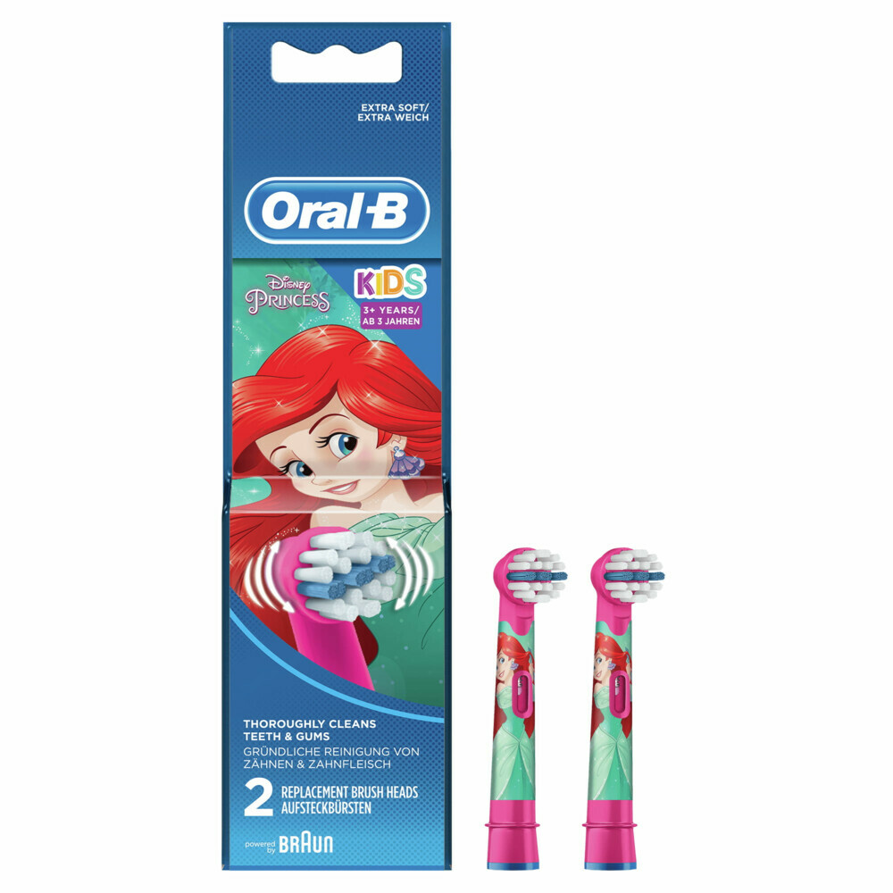 6x Oral-B Opzetborstels Kids Princess 2 stuks