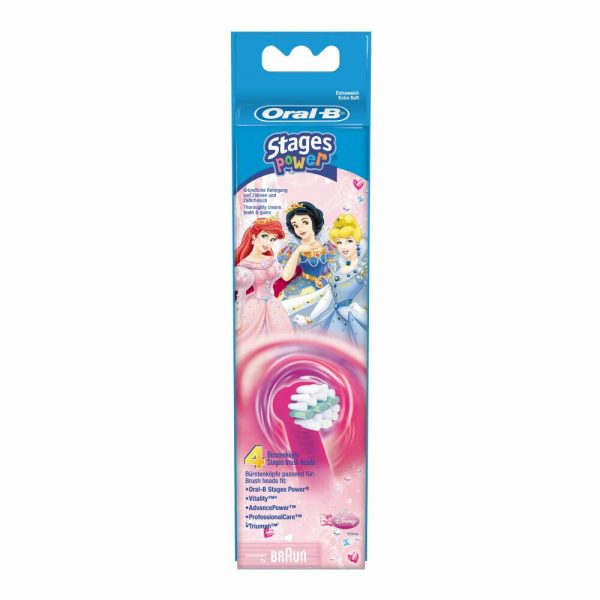 6x Oral-B Opzetborstels Kids Princess 4 stuks