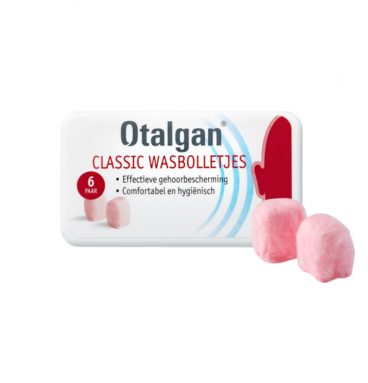 Otalgan Classic Wasbolletjes 6 paar