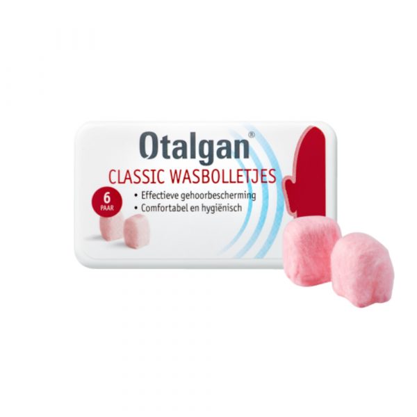 Otalgan Classic Wasbolletjes 6 paar