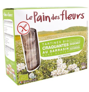 Pain fleur Crackers Boekweit 150 gr