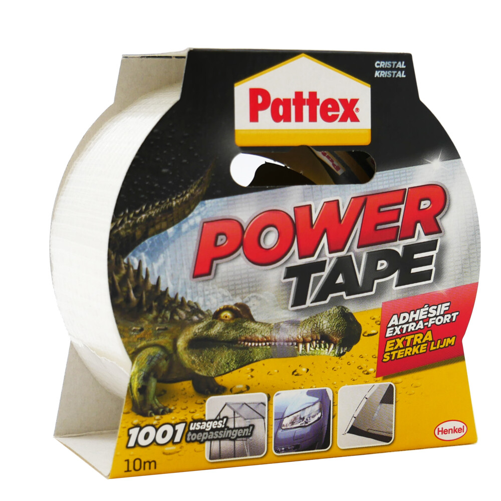 Pattex Power Tape Transparant 10 m