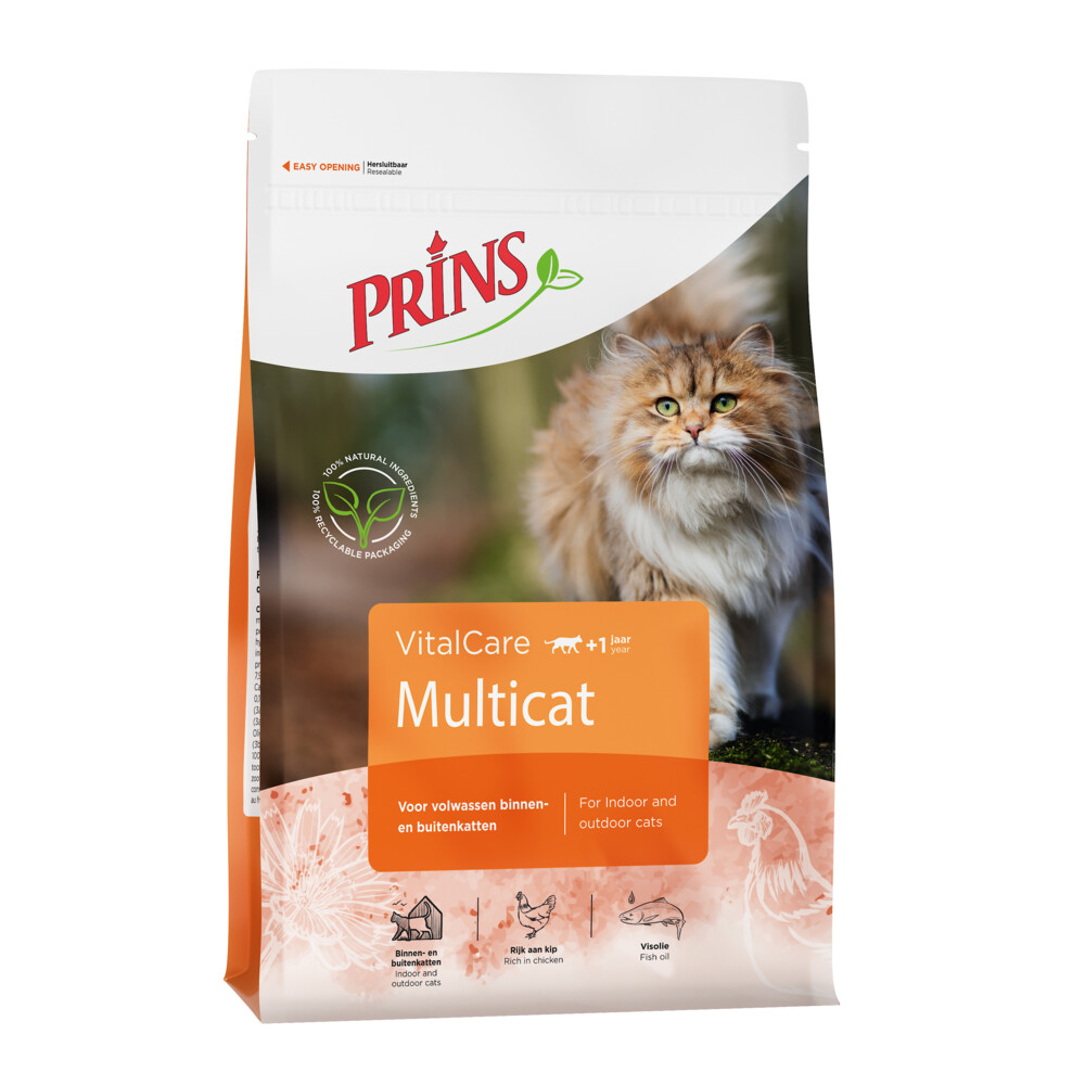 Prins Kattenvoer VitalCare Multicat 400 gr