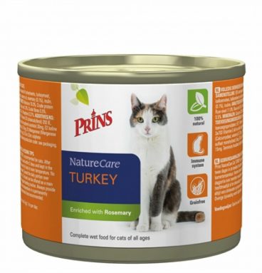 Prins Naturecare Cat Kalkoen 200 gr