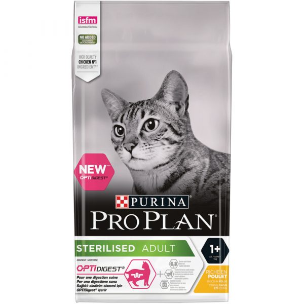 Pro Plan Kattenvoer Gestereliseerd Kip 1